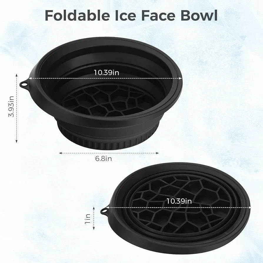 Collapsible Silicone Ice Bowl