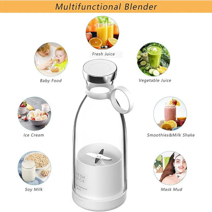 USB Rechargeable Portable Juice Blender