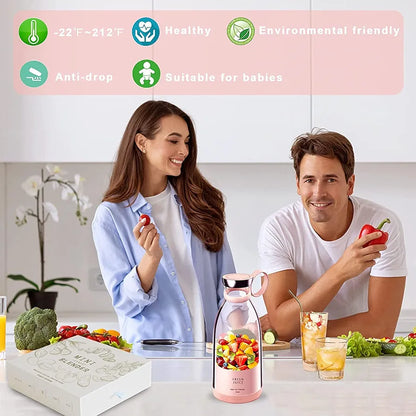 USB Rechargeable Portable Juice Blender